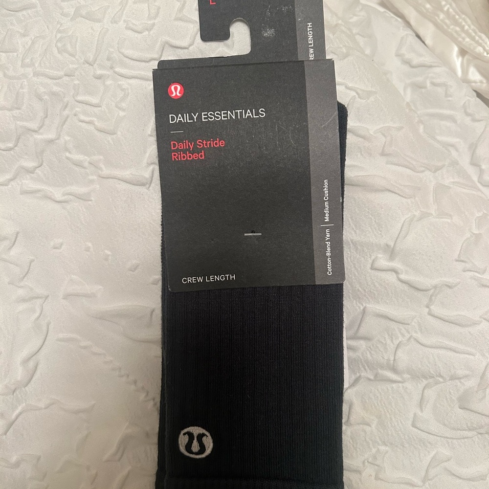 lululemon athletica Black Casual Socks